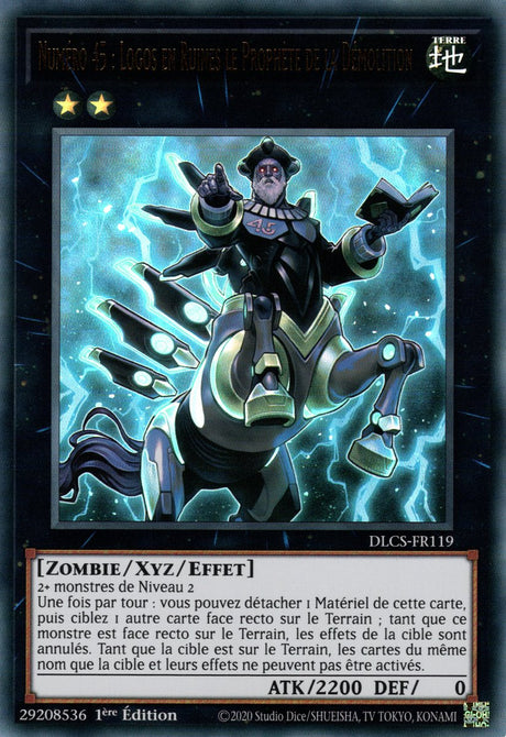 DLCS-FR119 Numéro 45 : Logos en Ruines le Prophète de la Démolition (Doré)