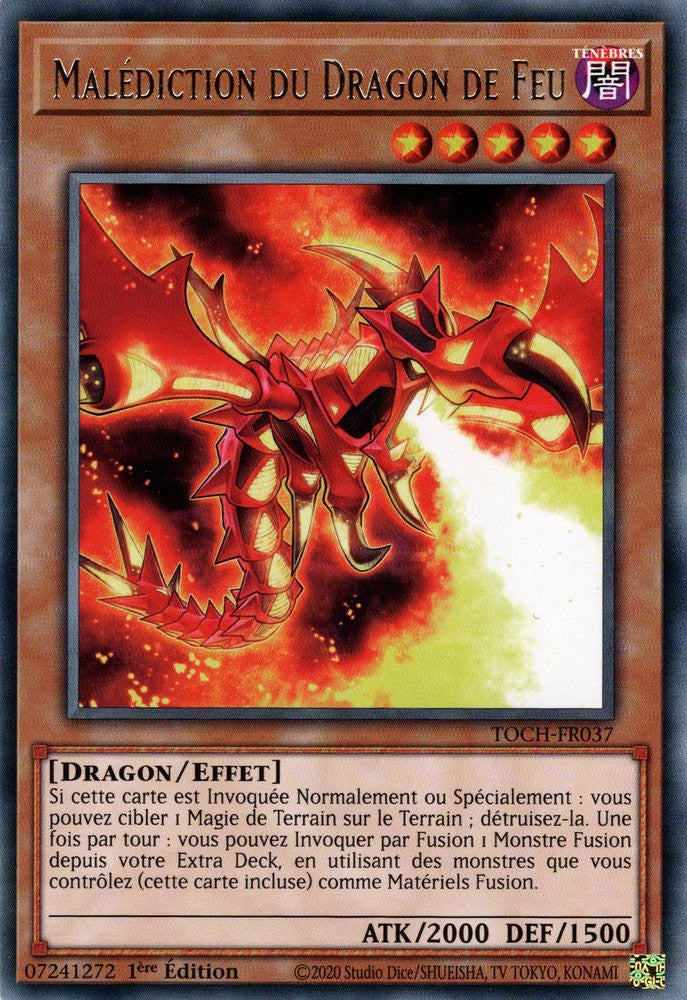 Malédiction du Dragon de Feu : TOCH-FR037 R