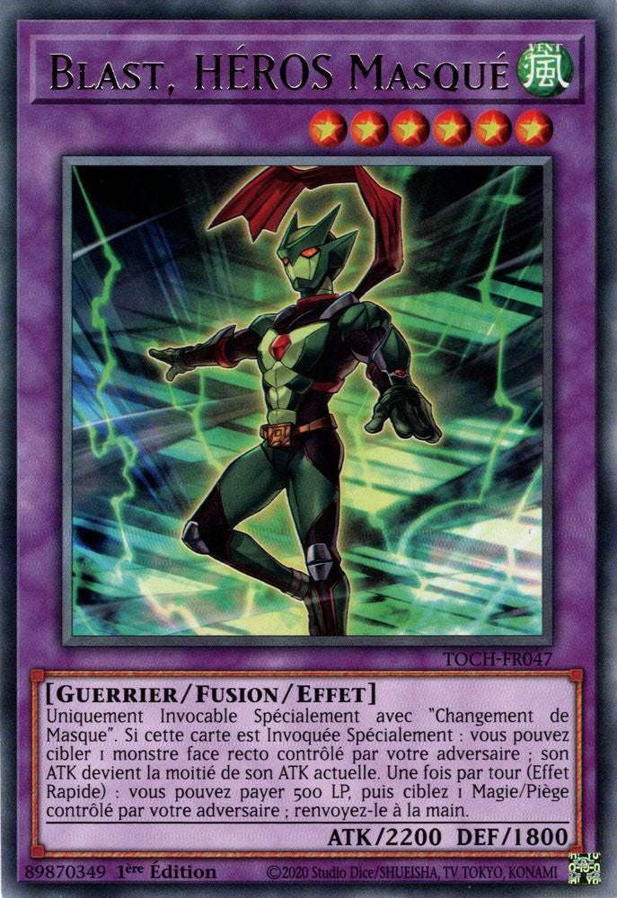 Blast, HÉROS Masqué : TOCH-FR047 R