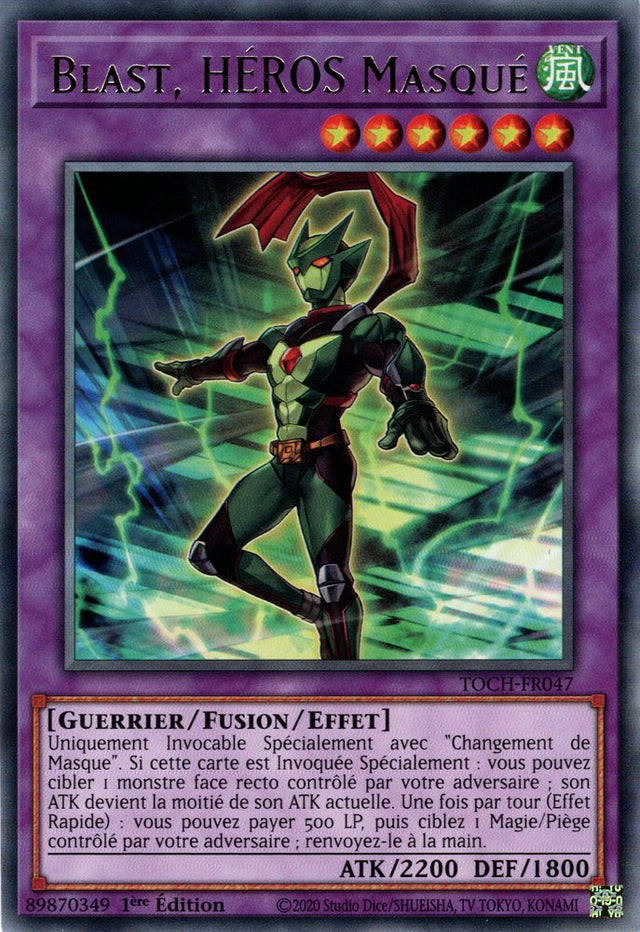 Blast, HÉROS Masqué : TOCH-FR047 R