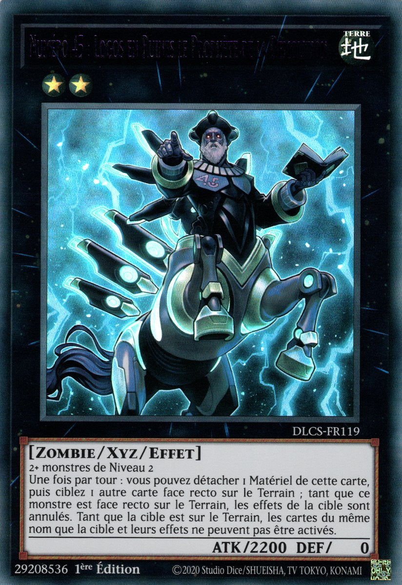 DLCS-FR119 Numéro 45 : Logos en Ruines le Prophète de la Démolition (Violet)