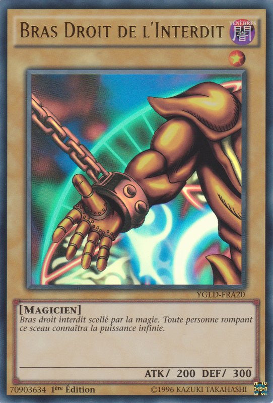 Bras Droit de l'Interdit : YGLD-FRA20 UR