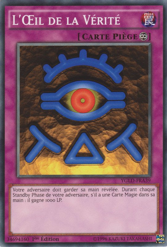 L’Œil de la Vérité : YGLD-FRA39 C