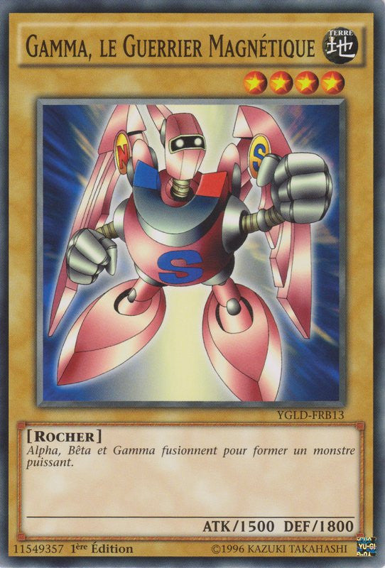 Gamma, le Guerrier Magnétique : YGLD-FRB13 C