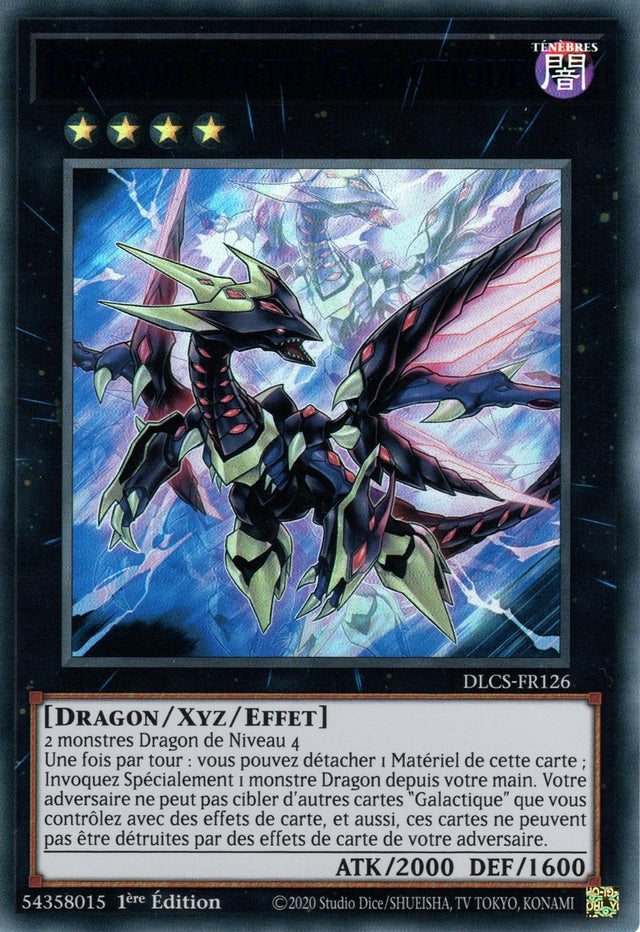 DLCS-FR126 Dragon Furtif Galactique (Bleu)