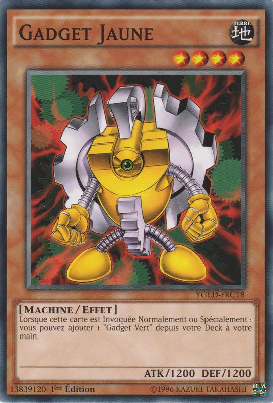 Gadget Jaune : YGLD-FRC18 C