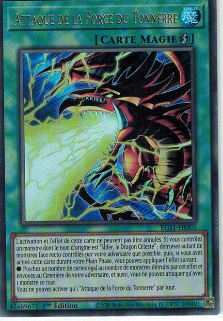 Yu-Gi-Oh! TRADING CARD GAME Egyptian God Deck : Slifer Le Dragon céleste – Réimpression – Édition Allemande Yu-Gi-Oh! TRADING CARD GAME Egyptian God Deck : Slifer Le Dragon céleste – Réimpression – Édition Allemande