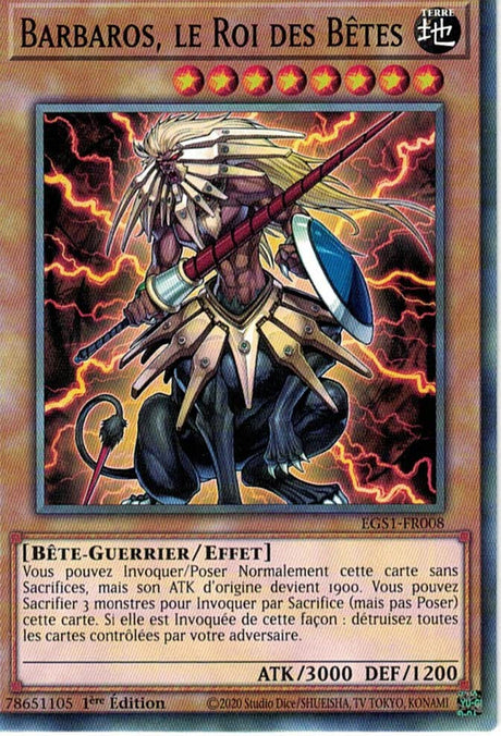 Barbaros, le Roi des Bêtes : EGS1-FR008 C