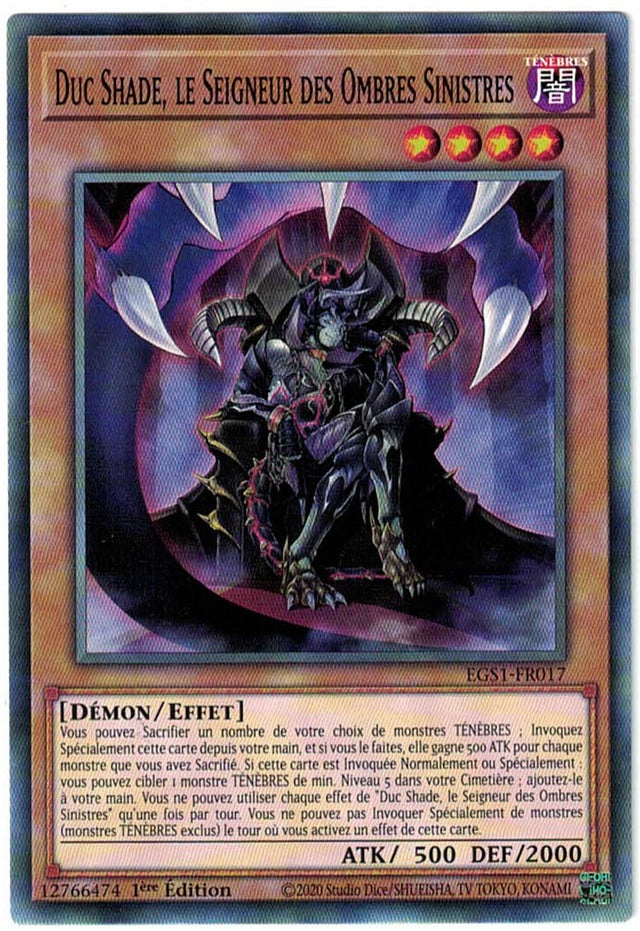 Duc Shade, le Seigneur des Ombres Sinistres : EGS1-FR017 C