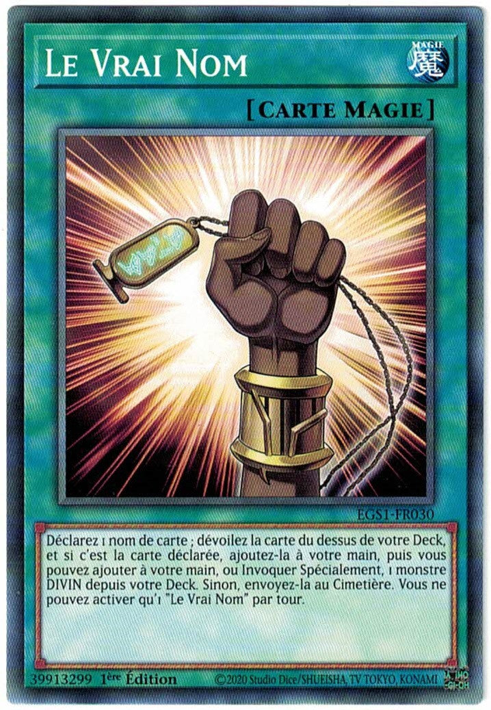 Le Vrai Nom : EGS1-FR030 C