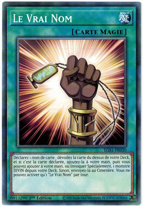 Le Vrai Nom : EGS1-FR030 C
