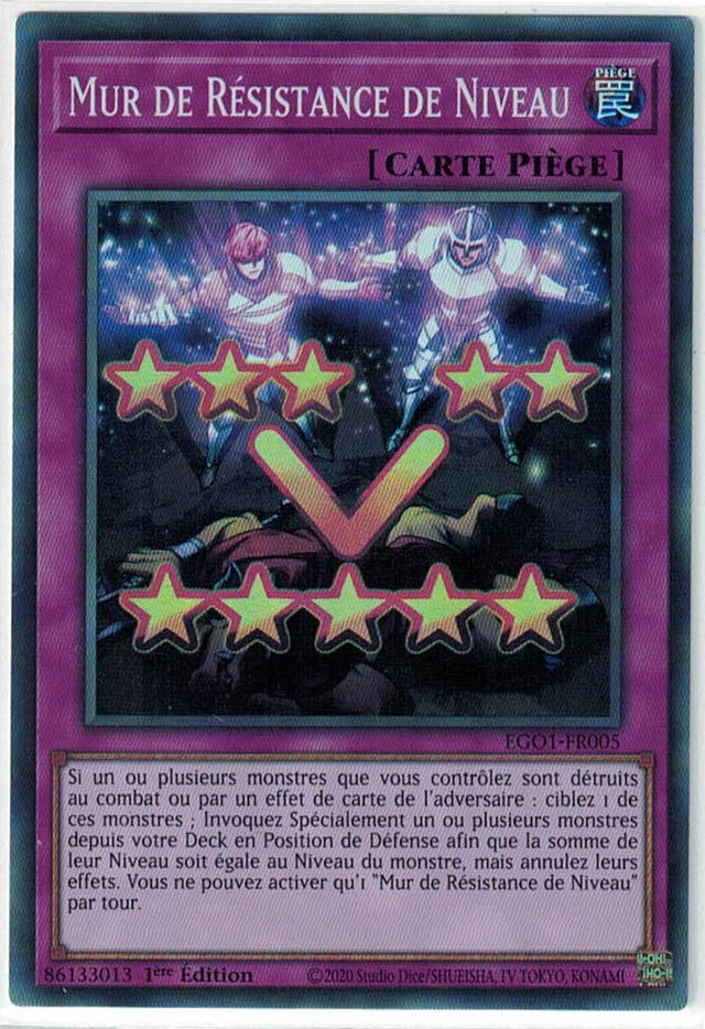 Mur de Résistance de Niveau : EGO1-FR005 SR