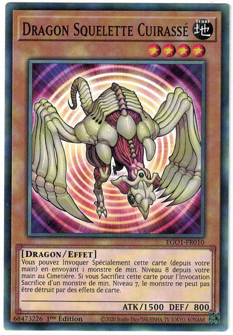 Dragon Squelette Cuirassé : EGO1-FR010 C