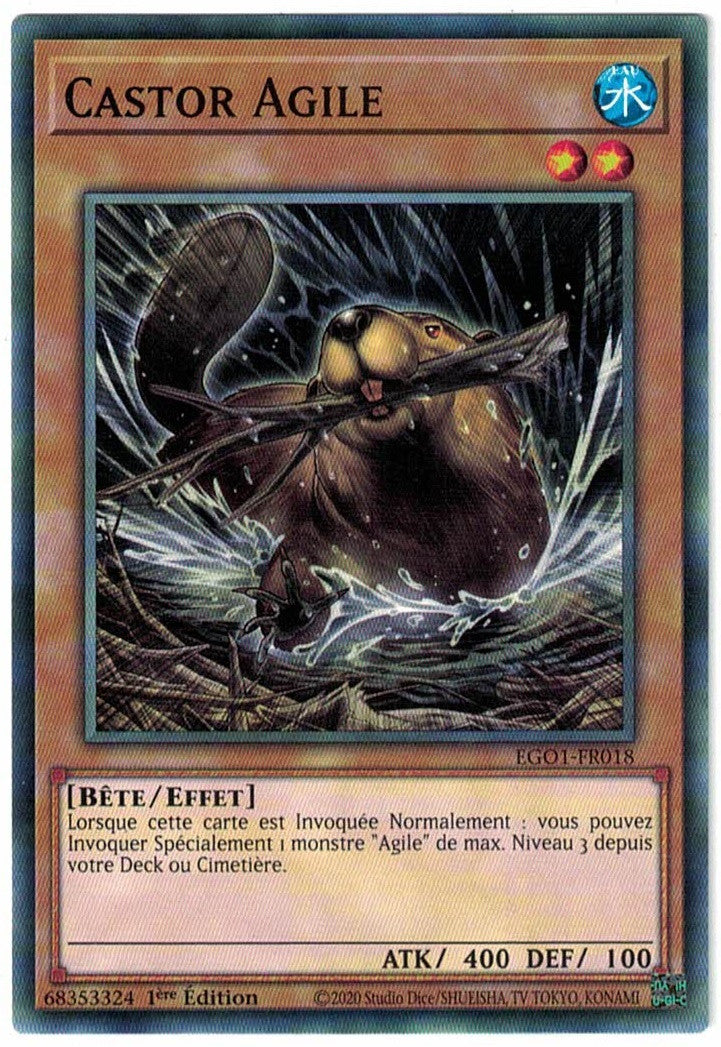 Castor Agile : EGO1-FR018 C