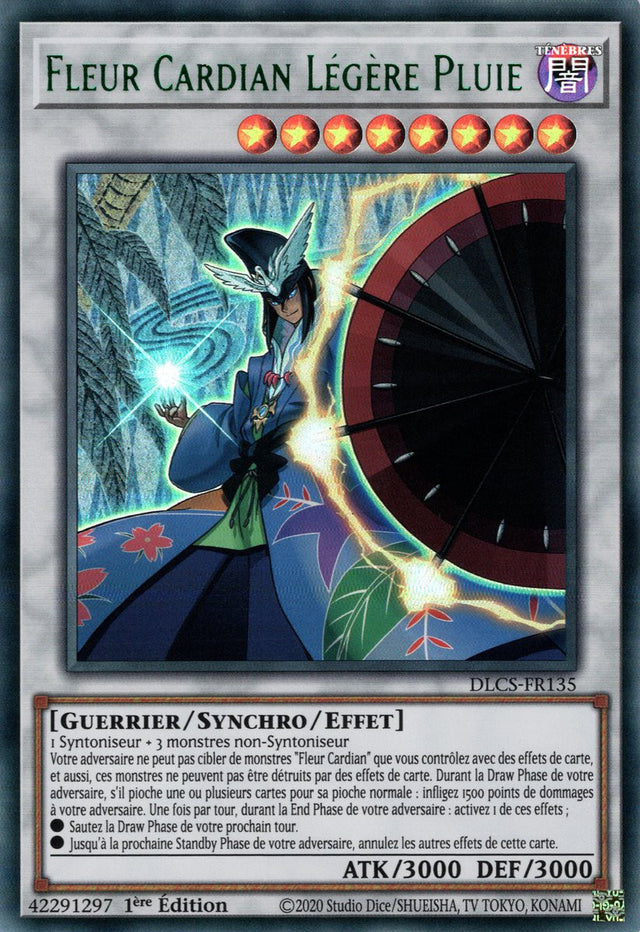 DLCS-FR135 Fleur Cardian Légère Pluie (Vert)