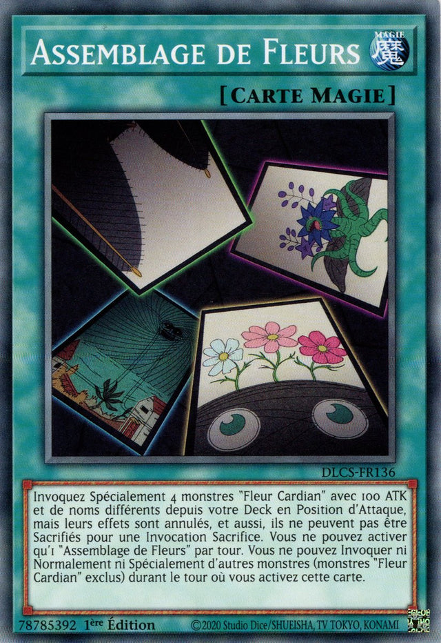 DLCS-FR136 Assemblage de Fleurs