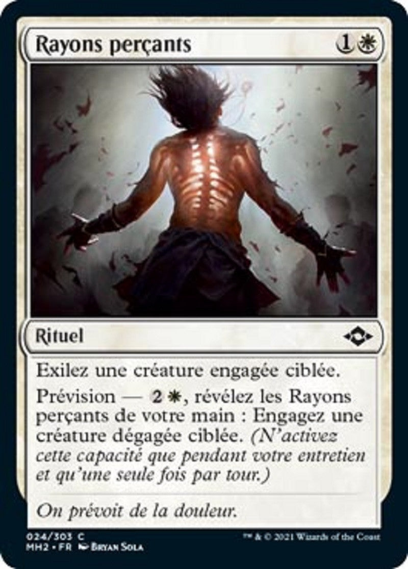 Rayons perçants : MH2 024/303 C