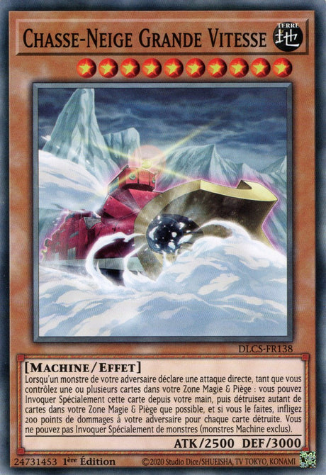 DLCS-FR138 Chasse-Neige Grande Vitesse