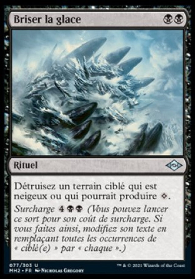 Briser la glace : MH2 077/303 U