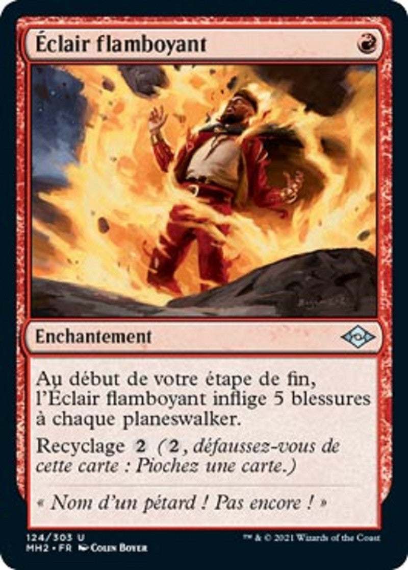 Éclair flamboyant : MH2 124/303 U