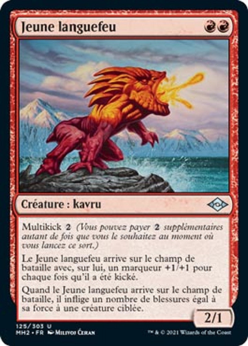 Jeune languefeu : MH2 125/303 U