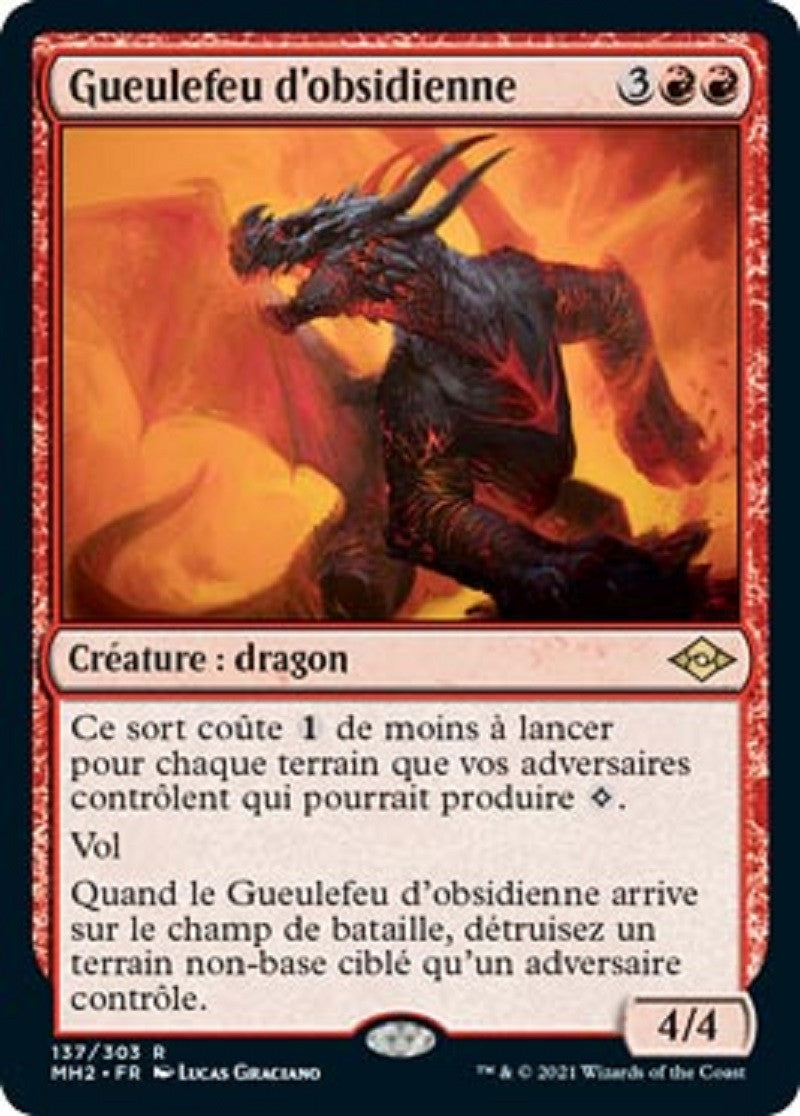 Gueulefeu d'obsidienne : MH2 137/303 R