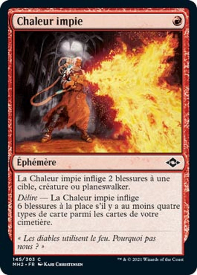 Chaleur impie : MH2 145/303 C
