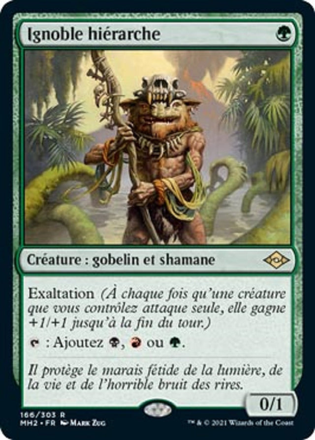 Ignoble hiérarche : MH2 166/303 R
