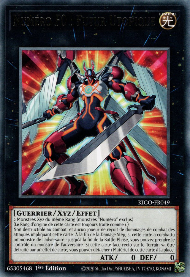 Numéro F0 : Futur Utopique : KICO-FR049 R