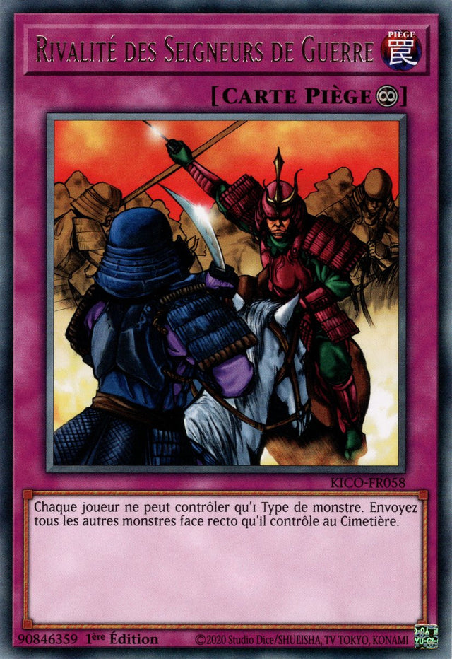 Rivalité des Seigneurs de Guerre : KICO-FR058 R