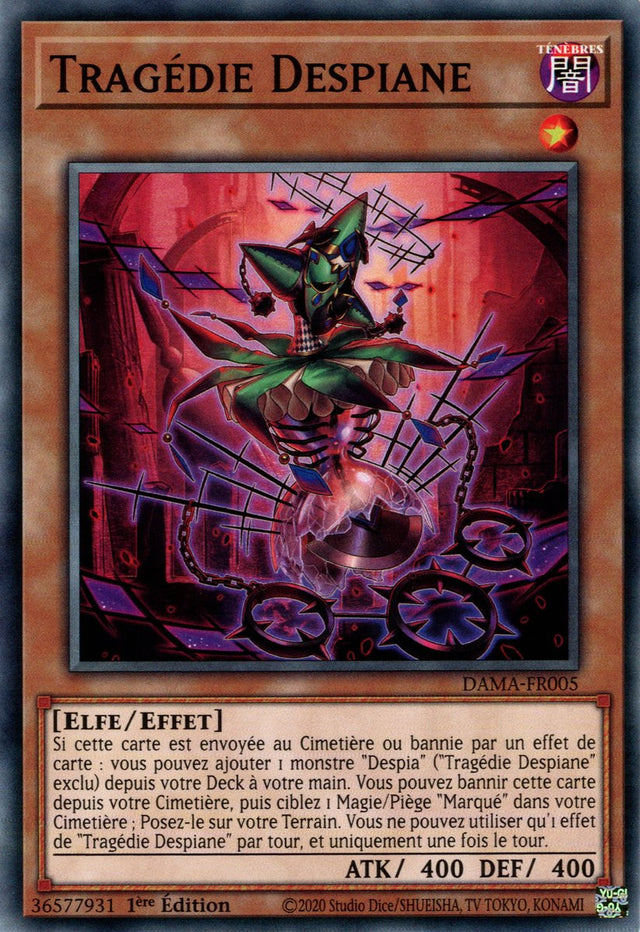 Tragédie Despiane : DAMA-FR005 C