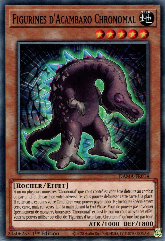 Figurines d'Acambaro Chronomal : DAMA-FR014 C