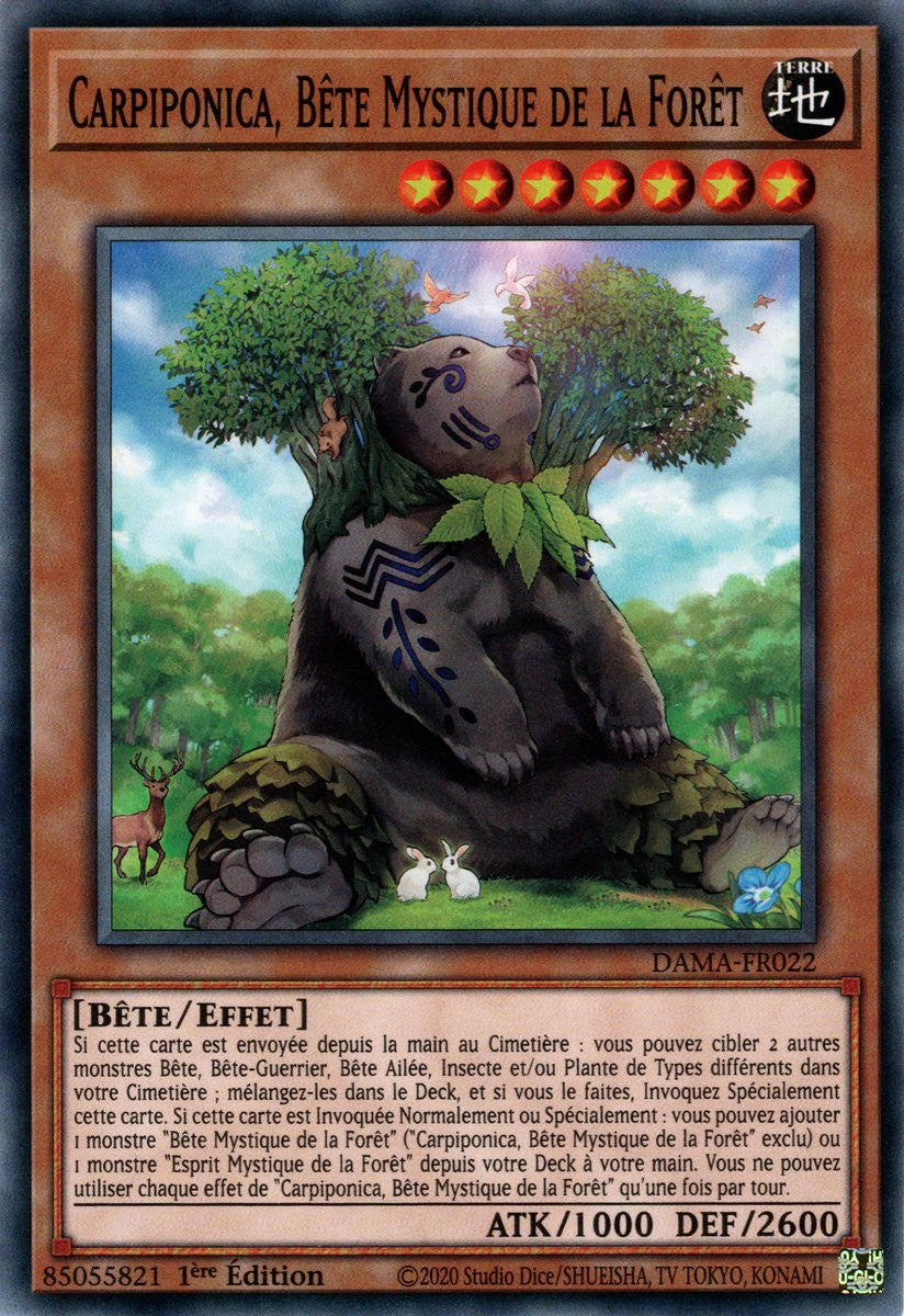 Carpiponica, Bête Mystique de la Forêt : DAMA-FR022 C