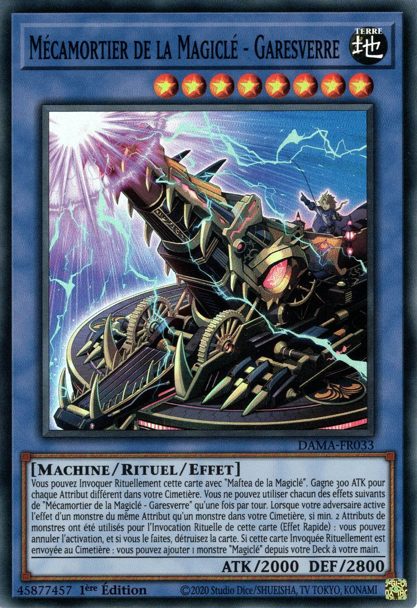 Mécamortier de la Magiclé - Garesverre : DAMA-FR033 SR