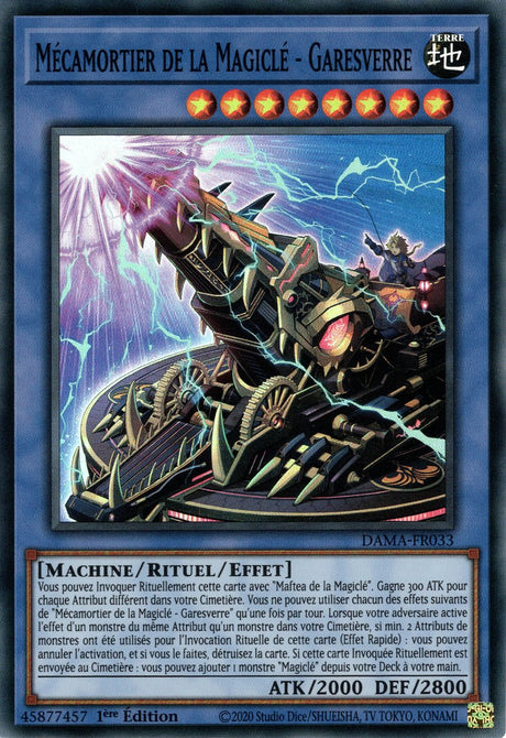 Mécamortier de la Magiclé - Garesverre : DAMA-FR033 SR