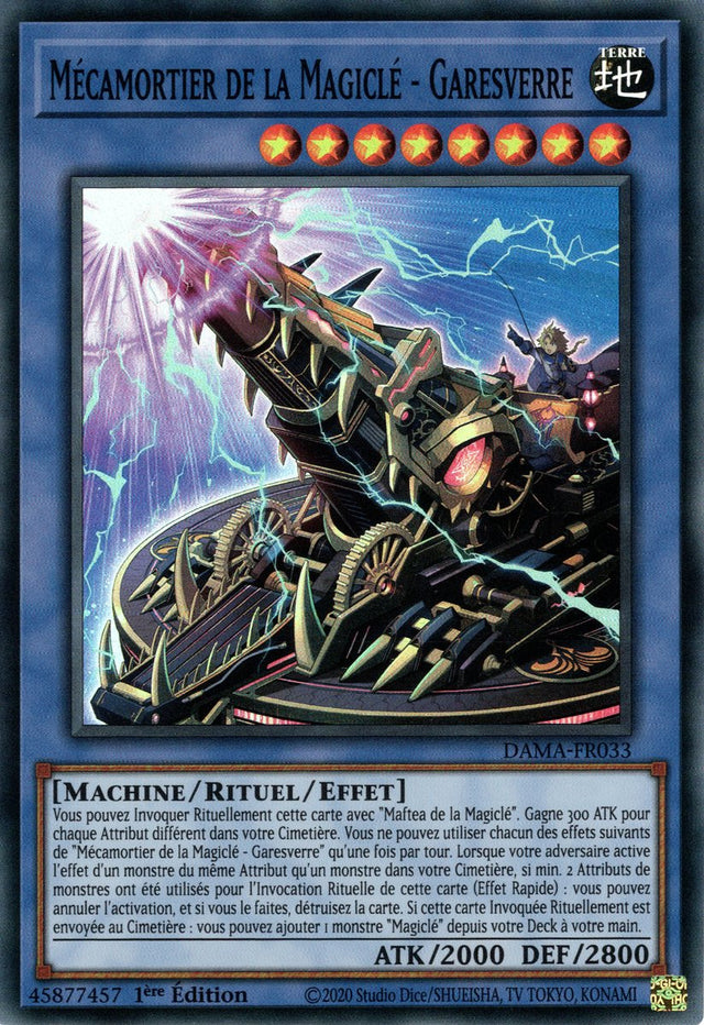 Mécamortier de la Magiclé - Garesverre : DAMA-FR033 SR
