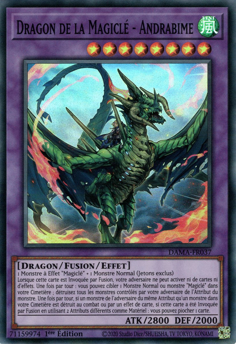 Dragon de la Magiclé - Andrabime : DAMA-FR037 SR