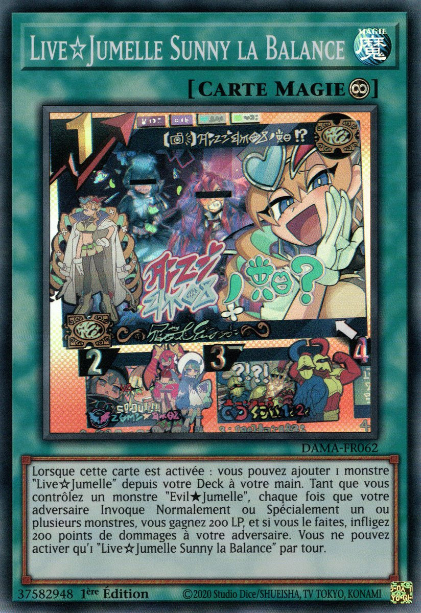 Live☆Jumelle Sunny la Balance : DAMA-FR062 SR