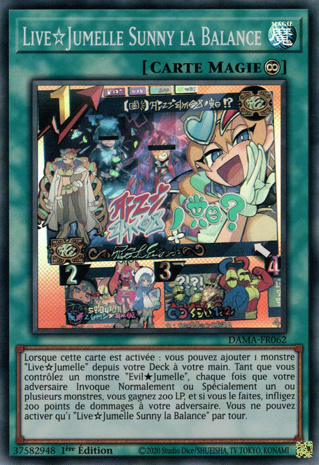 Live☆Jumelle Sunny la Balance : DAMA-FR062 SR