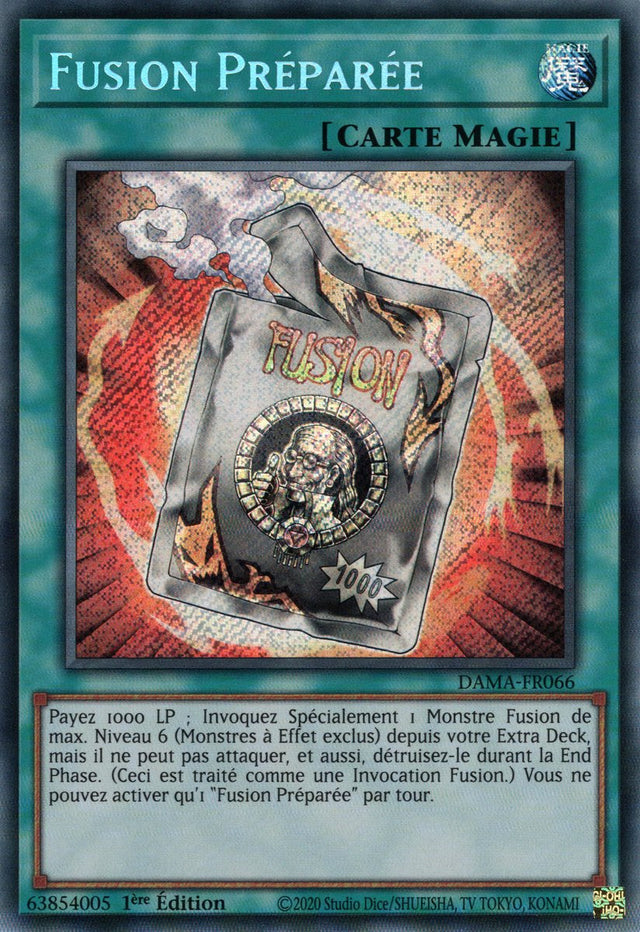 Fusion Préparée : DAMA-FR066 SE