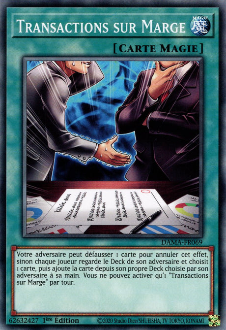 Transactions sur Marge : DAMA-FR069 C