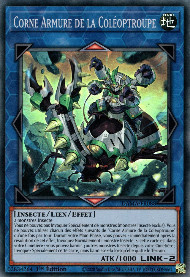 Corne Armure de la Coléoptroupe : DAMA-FR088 SR