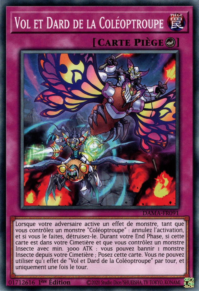 Vol et Dard de la Coléoptroupe : DAMA-FR091 C