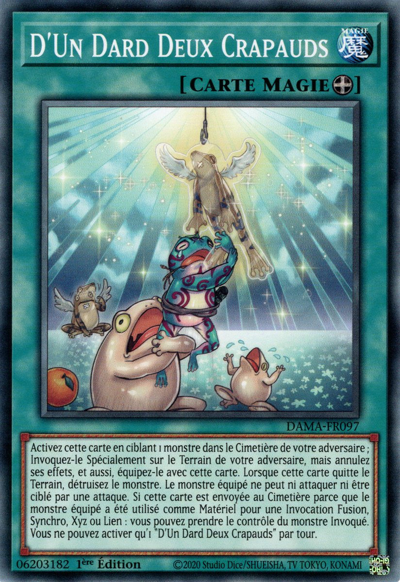 D'Un Dard Deux Crapauds : DAMA-FR097 C