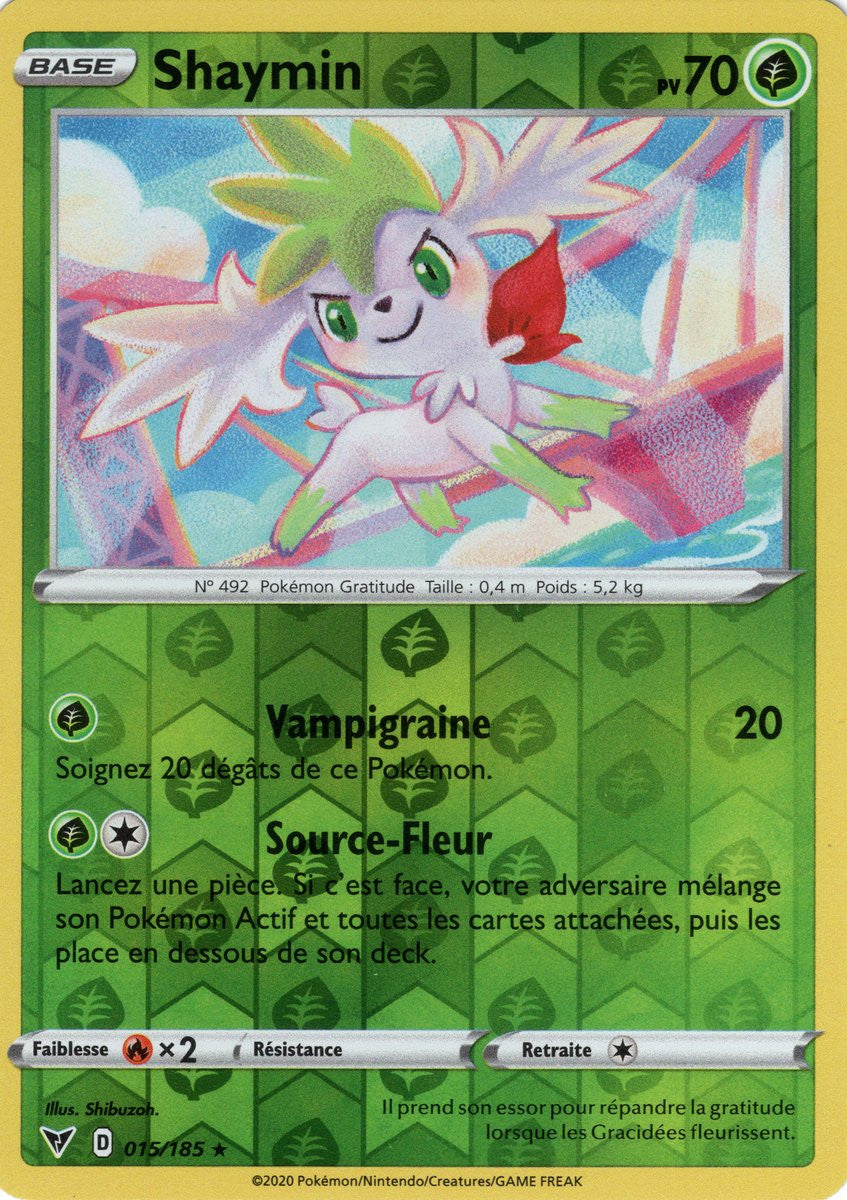 Shaymin Reverse - EB04 - 015/185 R