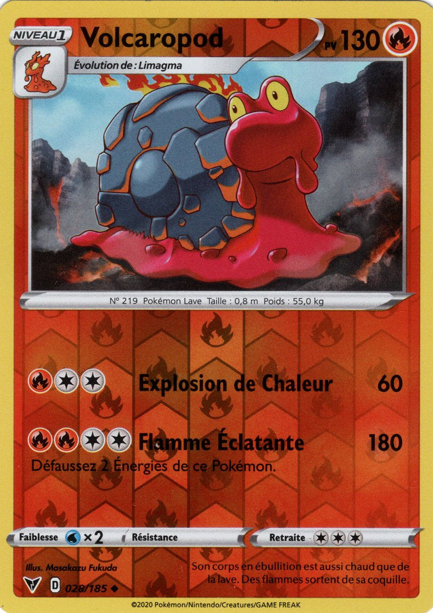 Volcaropod Reverse - 028/185 R - EB04