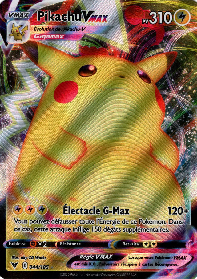 Pikachu VMAX - 044/185 - EB04