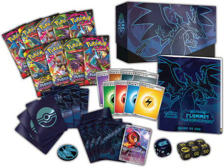 Pokémon - ETB Coffret Dresseur d'Élite ME02 - Méga-Évolution : Flammes Fantasmagoriques : Dracaufeu - DracauGames