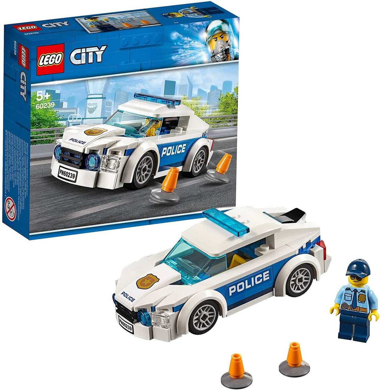 Lego City 60239 : La Voiture de Patrouille de la Police