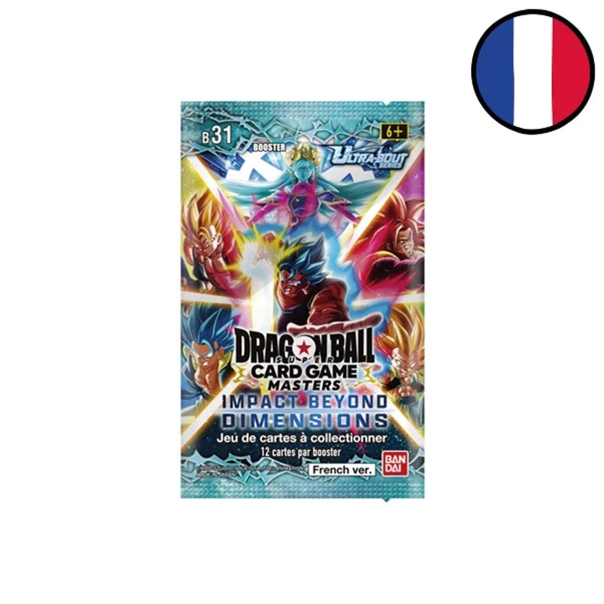 Dragon Ball Super Masters - Booster Blister B31 : Impact Beyond Dimensions